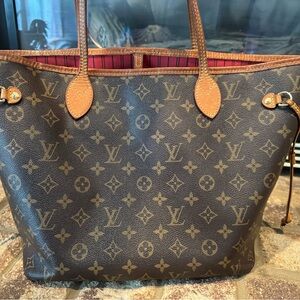 Louis Vuitton Brown Monogram Tote